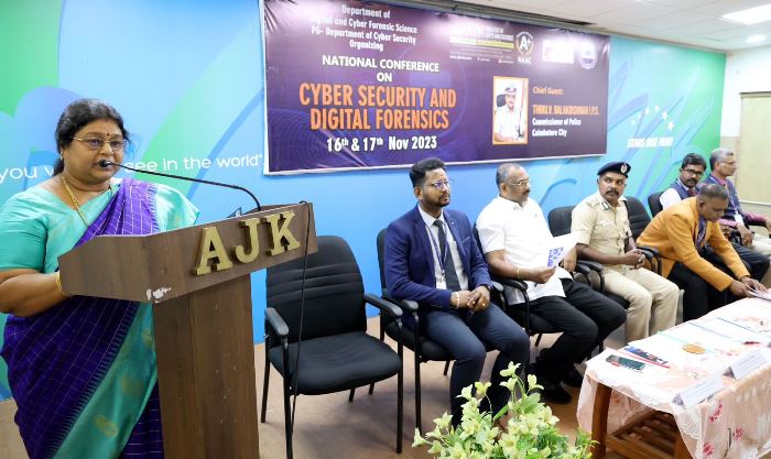 AJK College's National Level Data Security Conference 2023: Safeguarding Data2
